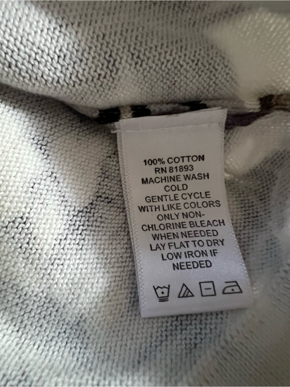 New Isaac Mizrahi Floral Button-Front Cardigan Black, Cream & Tan - Picture 5 of 5